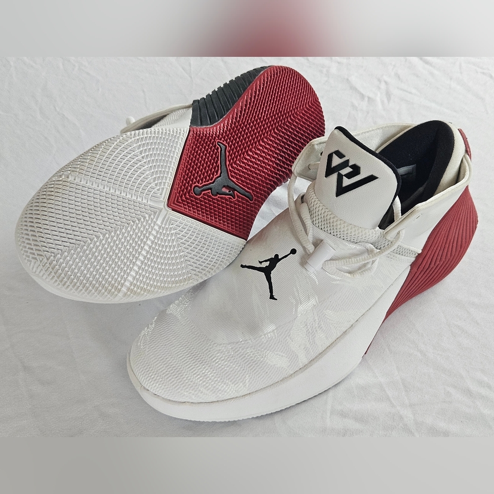 Nike Air Jordan Why Not Zero.1 AQ9682-161 White Red Basketball Shoes Size 11